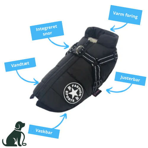 PawShield - Vinterfrakke til hunde
