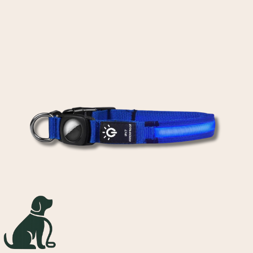 Thor – LED AirTag Hundehalsbånd