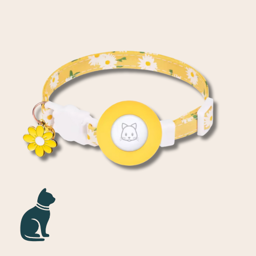 Milo – Silicone AirTag Kattenhalsband