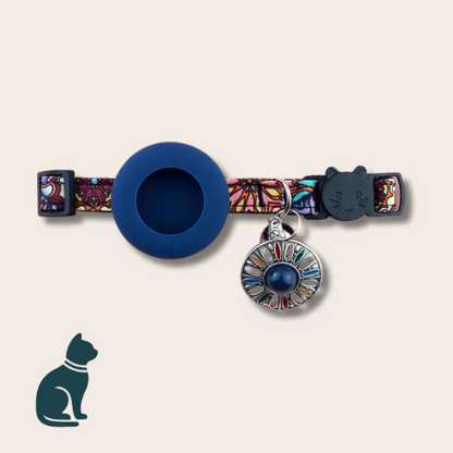 Luna – Bohemian AirTag Kattenhalsband