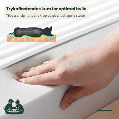 PawNest – Ortopædisk hundeseng med hævede kanter