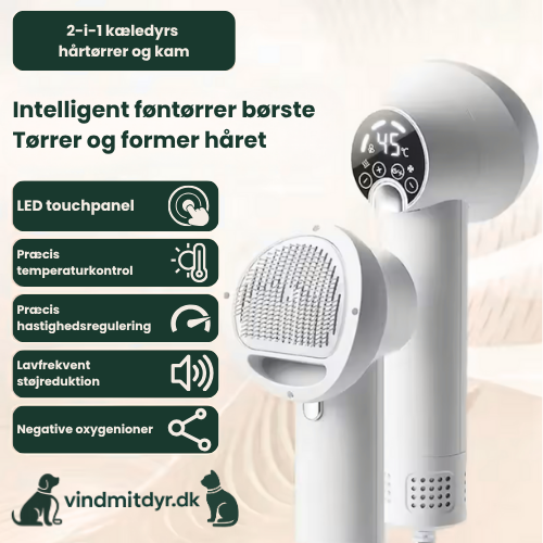 BreezeBrush – Föhn & Kam voor Huisdieren