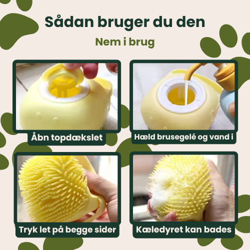 CleanPaw – Silicone Shampoo Borstel