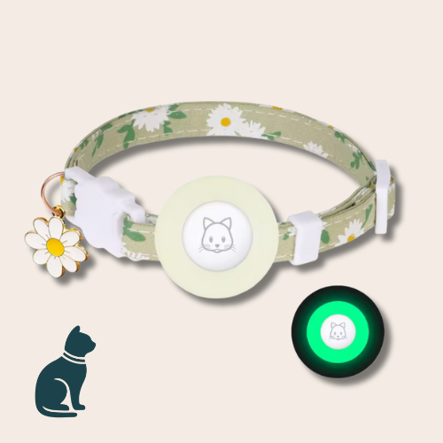 Milo – Silicone AirTag Kattenhalsband