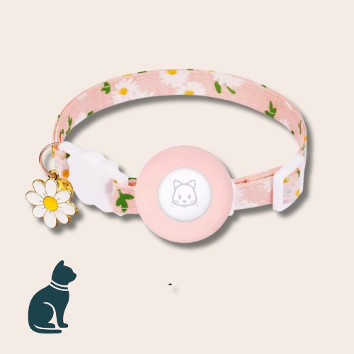 Milo – Silicone AirTag Kattenhalsband