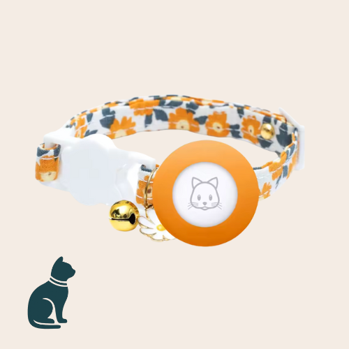 Milo – Silicone AirTag Kattenhalsband