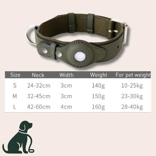 Lola – Leren AirTag Halsband