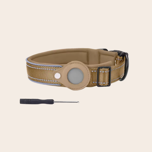 Blaze – Reflecterende AirTag Hondenhalsband