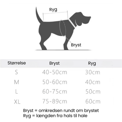ThermaPaw – Varm hundedragt lavet af genbrugsbomuld
