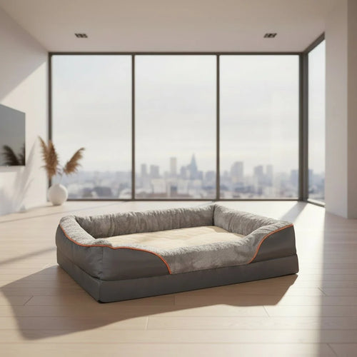 PawNest – Ortopædisk hundeseng med hævede kanter