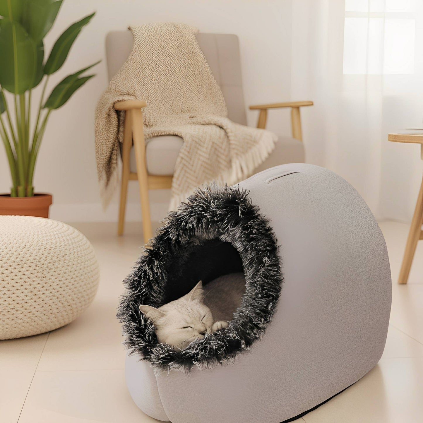 ArcticWarm – Warm Zacht Kattenhuisje