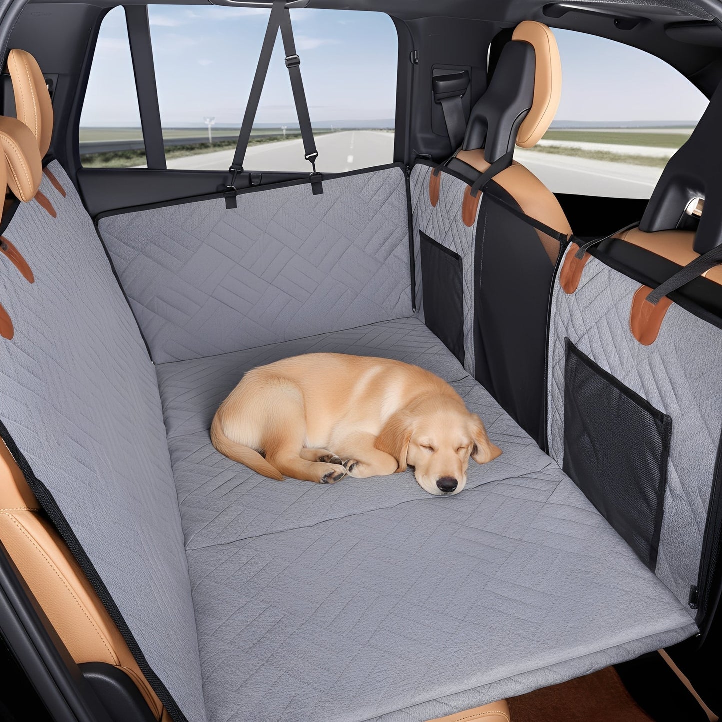 PawPad CarBed – Achterbankverbreder & Hondenbescherming