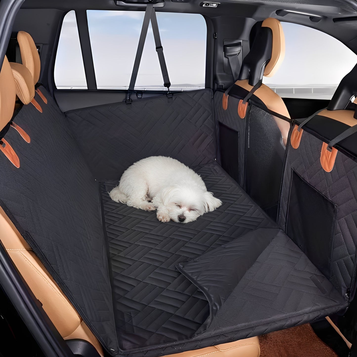 PawPad CarBed – Achterbankverbreder & Hondenbescherming
