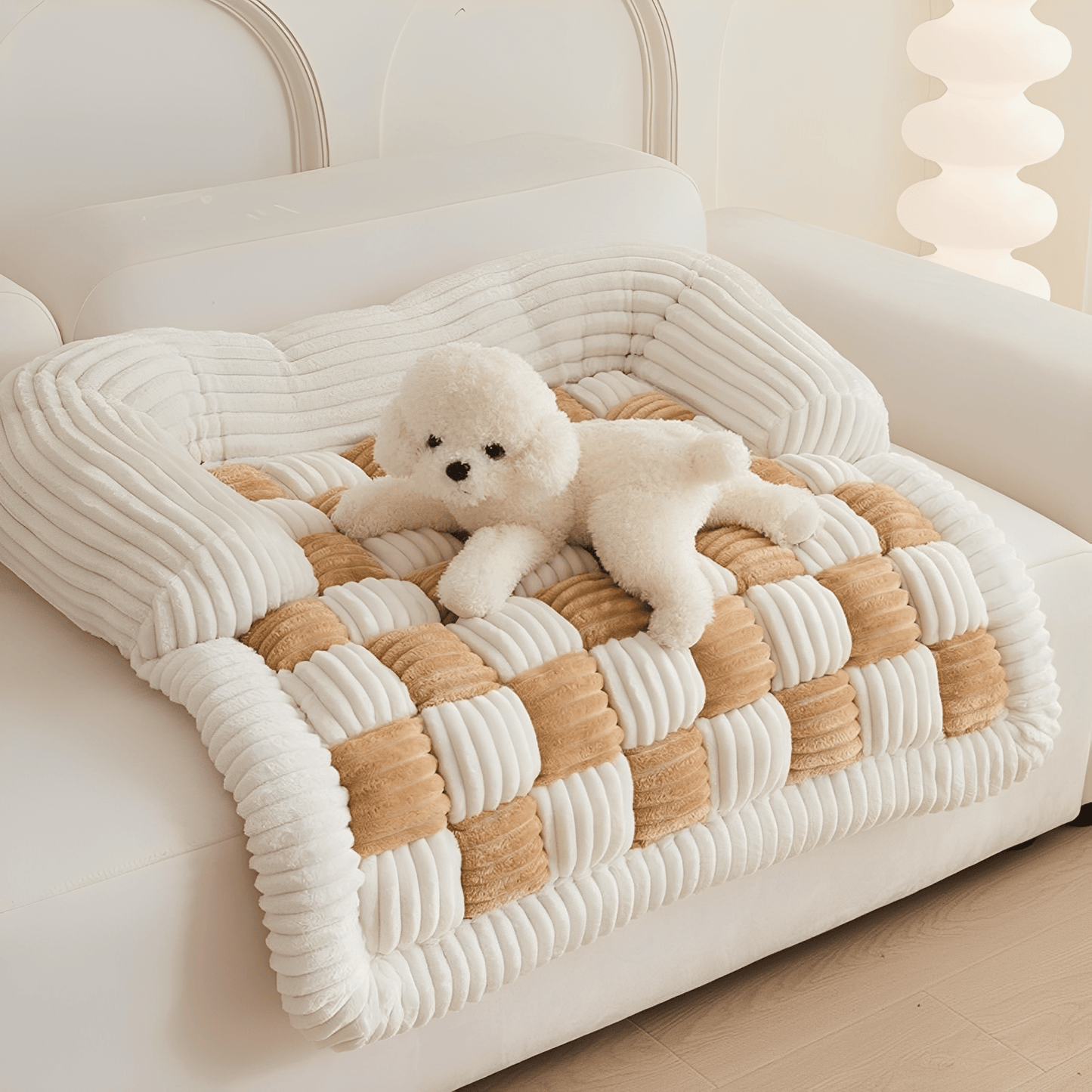 FurLounge – Zacht Wasbaar Sofakussen