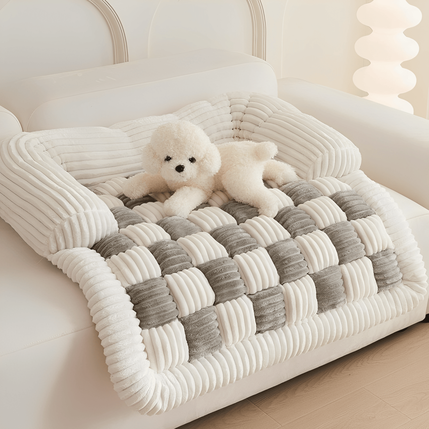 FurLounge – Zacht Wasbaar Sofakussen