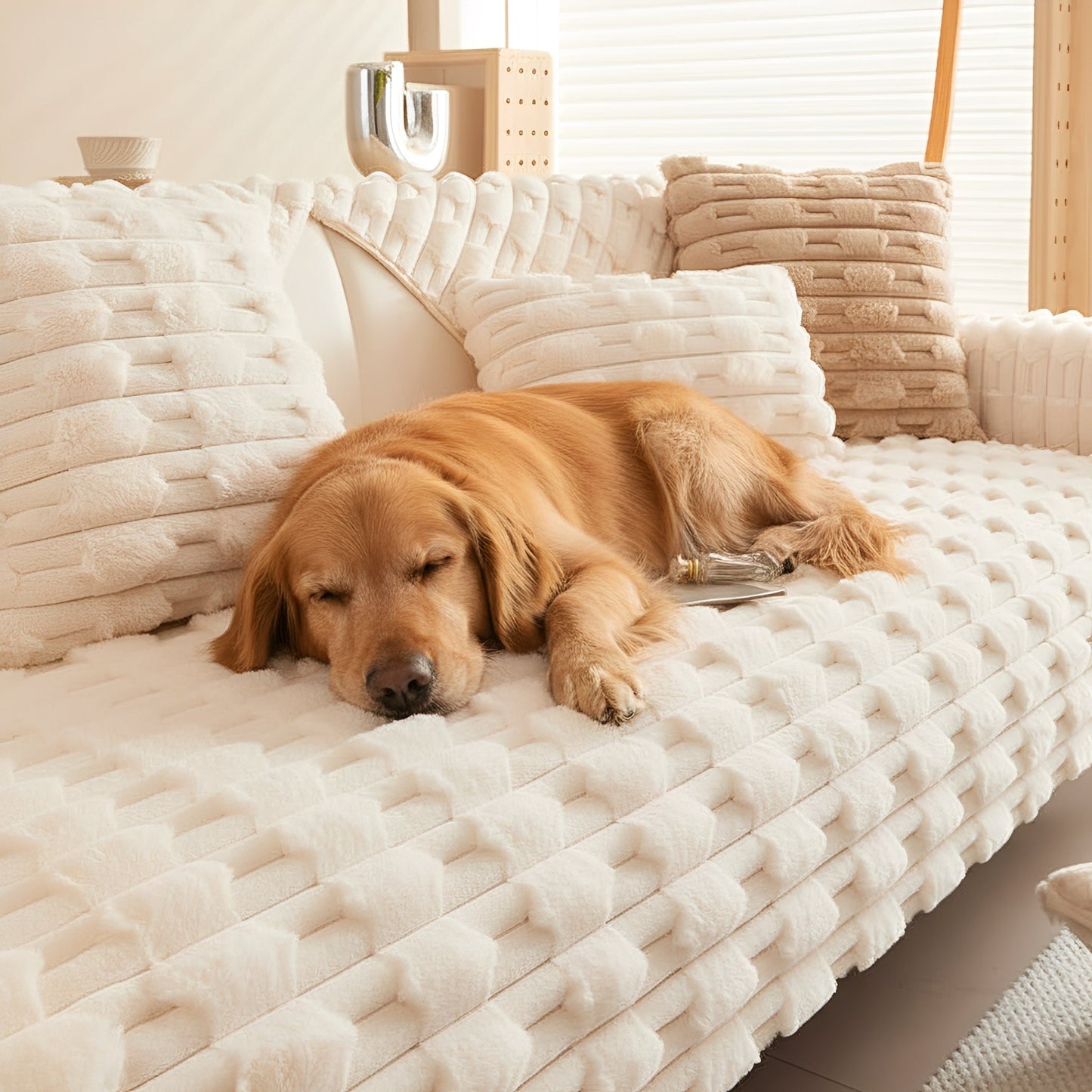 CozyGuard – Zachte Antislip Bankhoes